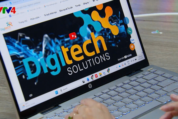 Phóng sự VTV4 về cuộc đua khoa học công nghệ tại TP.HCM với sự tham gia của Digitech Solutions.